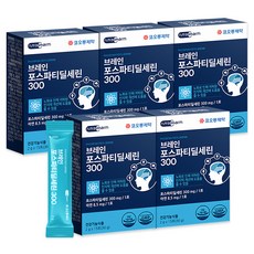 코오롱제약 브레인 포스파티딜세린 300 15p, 5개, 30g