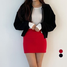 todayandlook 女性柔軟修身迷你裙