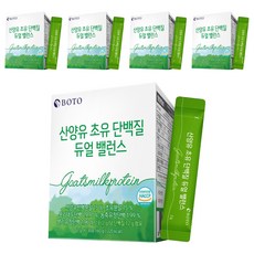 보뚜 산양유 초유 단백질 듀얼 밸런스 30p, 60g, 5개