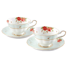 ZEN The Rose 雙人咖啡杯組, 1套, 混和顏色