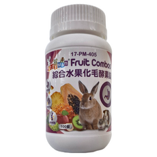 Petty Man 綜合水果化毛酵素錠, 100錠, 50g, 1瓶