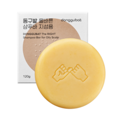 동구밭 올바른 샴푸바 지성용, 120g, 1개