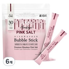 네츄럴오가닉 올인원 식기세척기 세제, 450g, 6개