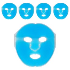 冷熱敷全臉面罩 藍色, 5個