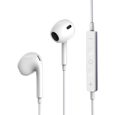 中國 VPX 雙耳HiFi 半入耳式耳麥 Type-C接口 10mm喇叭動圈 線控耳機麥克風, XE03C, 白色