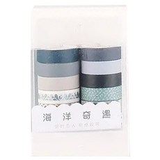 CARD LOVER 信的戀人 紙膠帶 10mm x 2m, 1個, 海洋奇遇