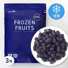 국산 오디 (냉동), 1kg, 3개