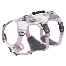 INTERLAKENCUSTOM NEEDS THE PET 狗狗 Interlaken Earthtec Slim 3.0 胸背帶, 米色 + 紫色
