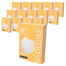 airdays Slim Fit 鳥嘴型口罩 KF94 S號, 白色, 50片, 3盒