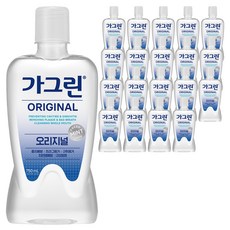 가그린 오리지널 구강청결제, 750ml, 20개