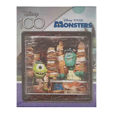 HUNDRED PICTURES 百耘圖 Puzzle Magnet 平面拼圖 Monsters University怪獸大學 HPD0116002 3歲以上, 16片, 1盒