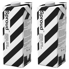 Sproud 豌豆飲 原味, 1L, 2個