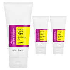 코스알엑스 약산성 굿나잇 소프트 필링 젤, 3개, 120ml