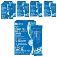일양약품 멀티 프로바이오틱스 락토 앤 비피더스 L 람노서스 GG 생유산균 30p, 60g, 6개