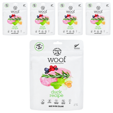 NZ Natural PET FOOD WOOF狗狗冷凍乾燥生食餐, 鴨肉, 50g, 5包