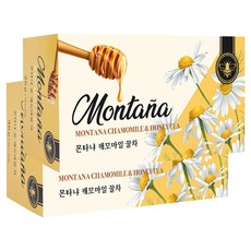 몬타냐 캐모마일 꿀차, 1.3g, 20개입, 2개