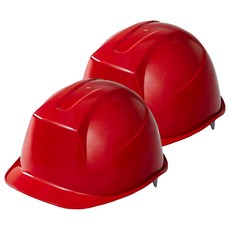 DONGMYUNG 一般新頭盔型安全帽 DMS-M-3001, 紅色, 2個