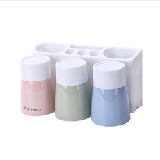 THE ZAKKA White Line 牙刷架 3, 混色, 1個