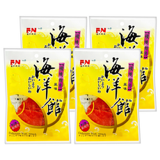 嘉南食品 海洋館 碳燒鮭魚風味 美味魚肉零食, 60g, 4包