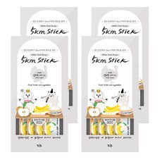 Chogong 朝貢 5km Stick 營養蔬果肉泥 助消化 犬貓用, 火雞雞胸肉, 含槲皮素與膳食纖維, 56g, 4袋