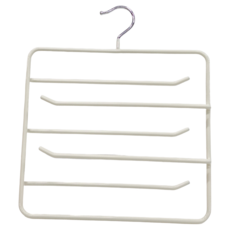 SHIMOYAMA 浸膠六層圍巾架, 暖白色, 1個