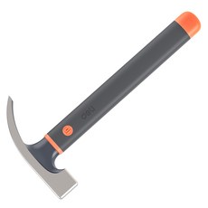 deLi 得力 Tools 家居系列 多用途羊角錘 不鏽鋼中型槌 榔頭 黃色, 1個, HT7010C