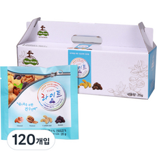 넛츠팜 하루하루 건강더함 라이트 견과 선물세트 30개입, 4개