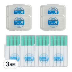 오랄라 교정왁스 4p + 교정치간칫솔 4p, 3세트