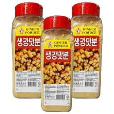 金河姜味粉, 3個, 400g