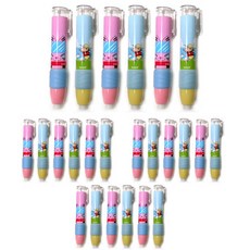 Feelbox 蠟筆小新自動橡皮擦 8入*3種, 混色, 1套