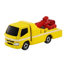 TOMICA 小汽車 豐田DYNA拖吊車, Yellow, 1個, 7.8 x 2.5~4 x 2.7cm