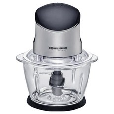 ROMMELSBACHER 諾曼百赫 多功能食物處理機 MZ 400 - 透明調理碗, 可拆卸刀頭, 18.5 x 16 x 22.5cm, 混合顏色, 1個