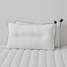 Amiens 可水洗低款頸椎枕, 2個, 白色