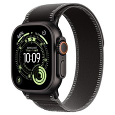 Apple 2025 Apple Watch Ultra3 鈦金屬, 49mm, 黑色 + S/M黑色配木炭色越野錶環, GPS + 行動網路