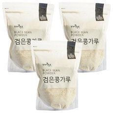 디자인농부 검은콩가루 쥐눈이콩, 3개, 500g