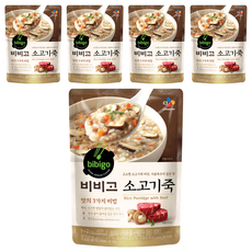 CJ bibigo 牛肉粥 韓國風味, 420g, 5包
