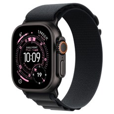 Apple 2025 Apple Watch Ultra3 鈦金屬, GPS + 行動網路, 黑色 + M黑色高山錶環, 49mm
