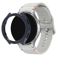SPACE SHIELD Galaxy Watch 相容 錶圈防撞保護殼, 午夜藍, 1個