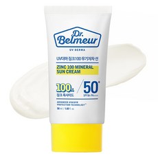 더페이스샵 닥터벨머 UV더마 징크100 무기자차 선크림 SPF50+ PA++++, 50ml, 1개