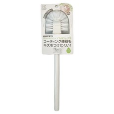 YOKOZUNA CREATiON 細纖維毛磁吸馬桶替換刷頭, 白色, 1個