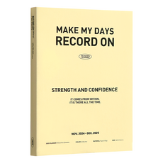 2025年記錄日記計畫每週A5計畫時間表, 1個, 03 奶油