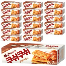 ORION 好麗友 千層酥打餅乾 可頌風味, 65.6g, 18盒