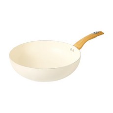 Hi CHEF 掌廚 CREAMY 不沾深炒鍋 CRM30S, 30cm, 1個