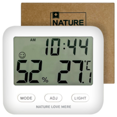 네이쳐러브메레 포시즌 신생아 디지털 온습도계, 1개