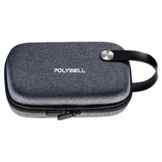 POLYWELL 寶利威爾 3C硬殼配件包 大, PW15-T65-0754, 黑色, 1個