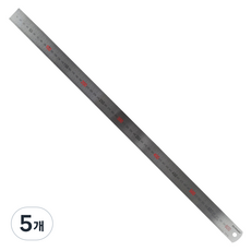 EX-POWER 亮面鋼製直尺 SRP-600 600mm, 5個