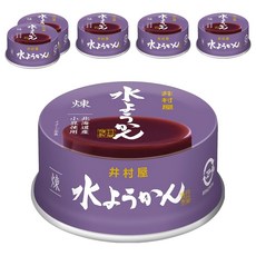imuraya 井村屋 羊羹罐頭, 6個, 83g