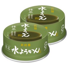 imuraya 井村屋 水羊羹罐頭 抹茶口味, 2個, 83g