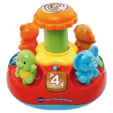 vtech 偉易達 新旋轉動物朋友遊戲旋律玩具, 單一顏色, 1個