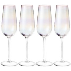 LSA 펄 샴페인잔, 250ml, 1세트